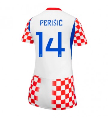 Kroatien Ivan Perisic #14 Hjemmebanetrøje Dame VM 2026 Kortærmet